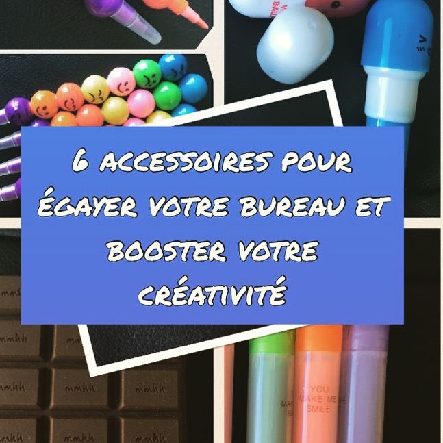 6 Accessoires Pour égayer Votre Bureau Et Booster Votre Créativité