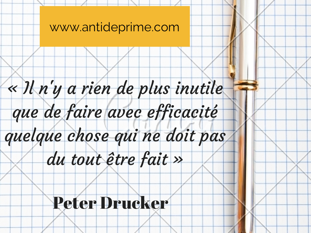 Entrepreneurs 12 Citations De Peter Drucker A Mediter D Urgence Cultivons L Optimisme