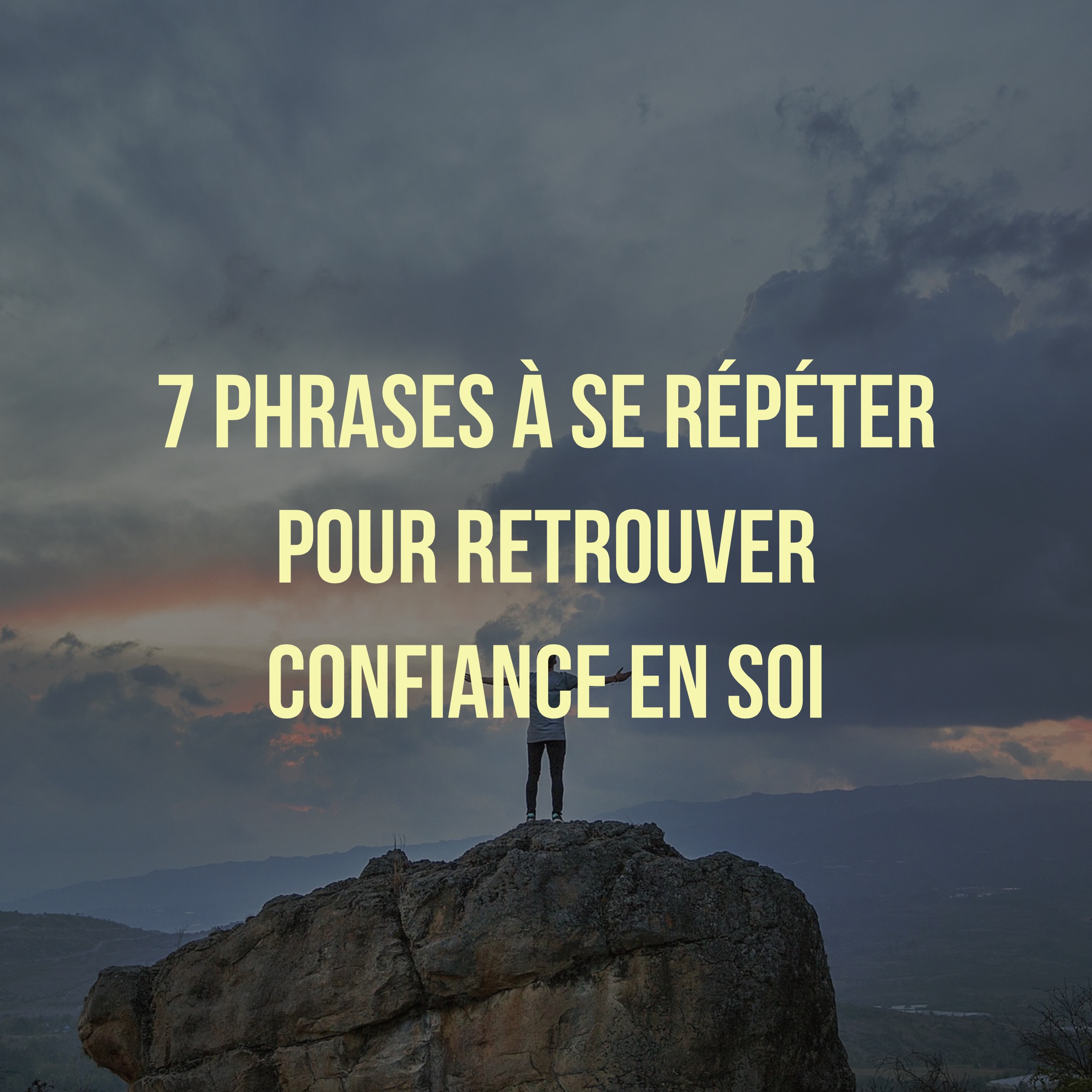 texte pour avoir confiance en soi - texte de confiance en soi