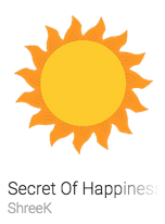 secret of happiness