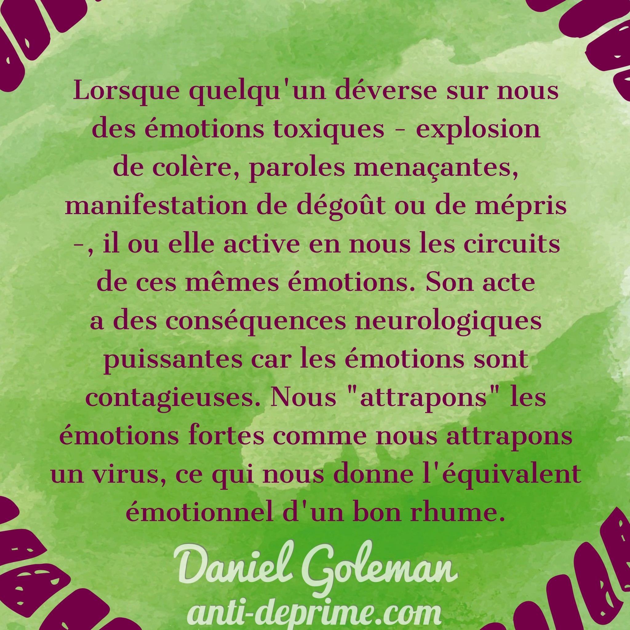 Citations Cultiver L Intelligence Relationnelle De Daniel Goleman Cultivons L Optimisme