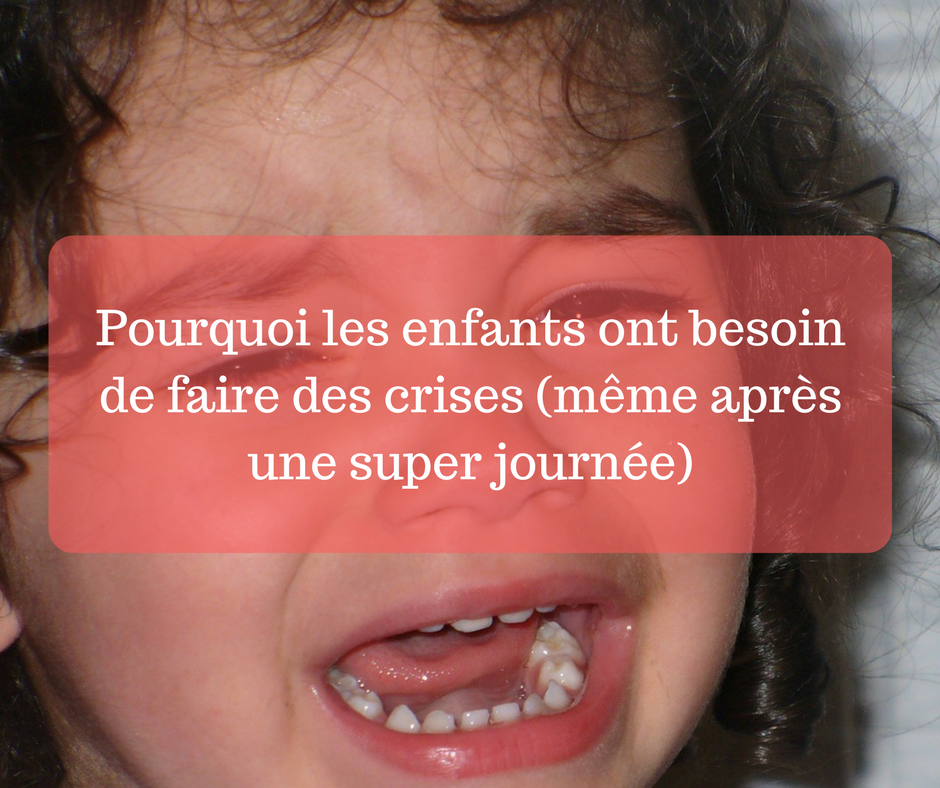 Pourquoi Les Enfants Ont Besoin De Faire Des Crises (même Après Une ...