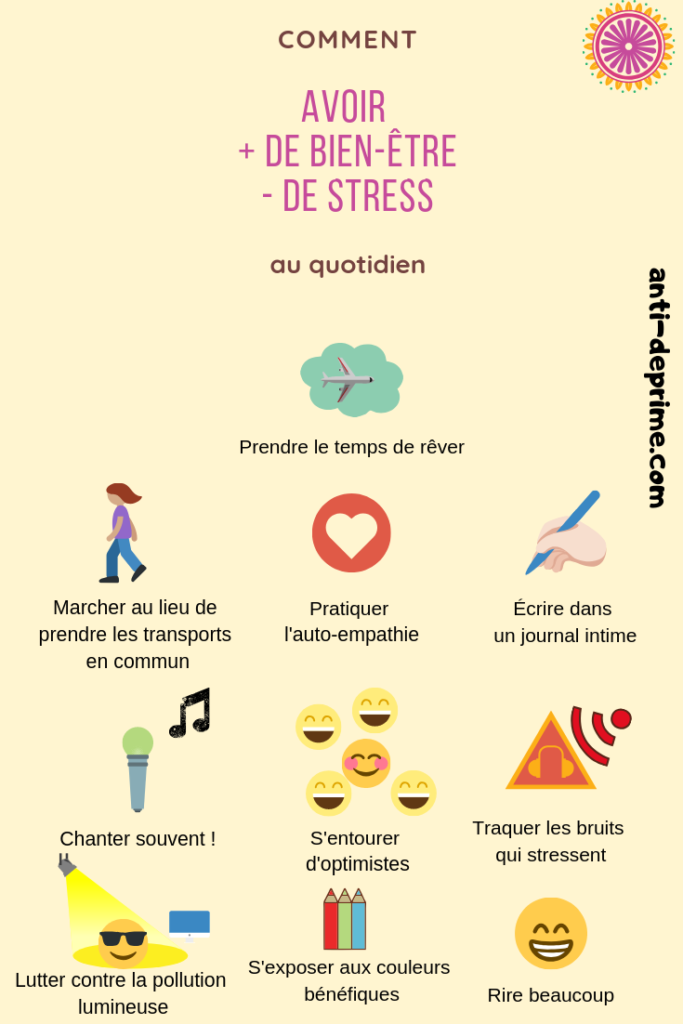 10 façons de vivre mieux et de diminuer le stress – Cultivons l